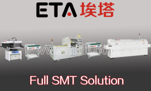 SMT Assembly Line (printer+mounter+reflow oven)